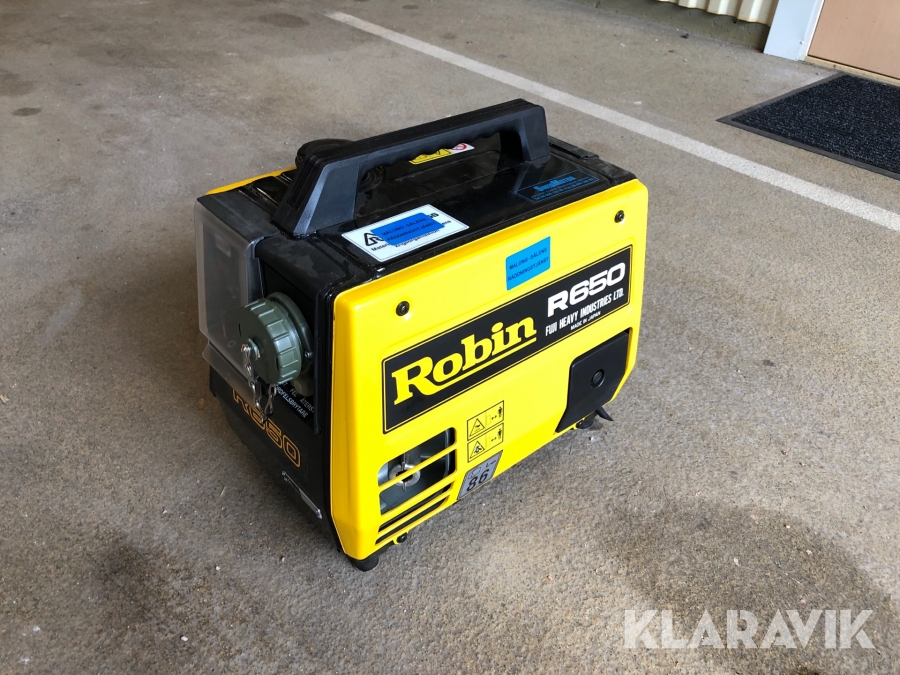 Klaravik Auktioner | Generator Robin R650