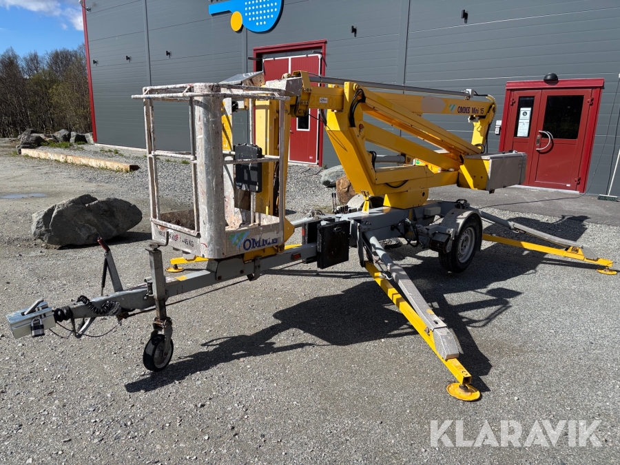Släpvagnslift Omme Mini 15