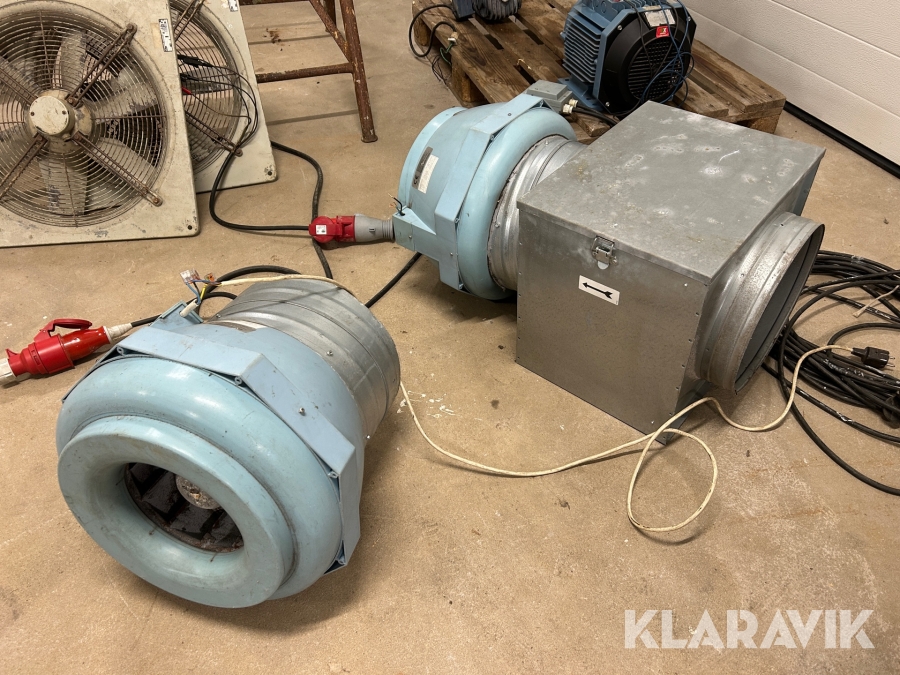 Ventilationsfläkt Rosenberg RS 315L 2 st