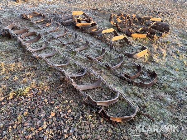 Skovelkedjor till äldre traktor