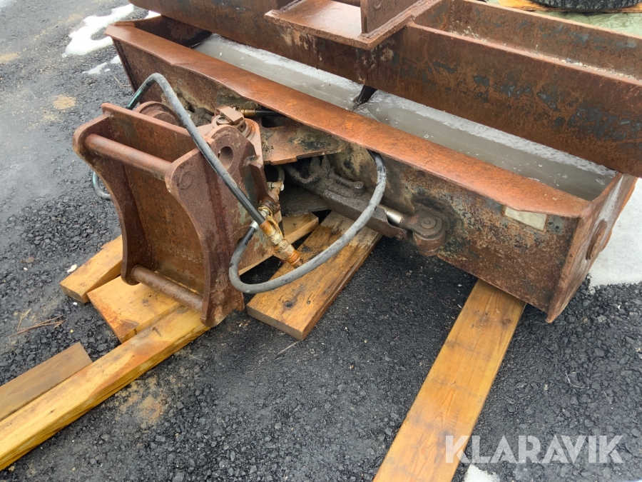 Hydraulisk planerskopa 185cm s45