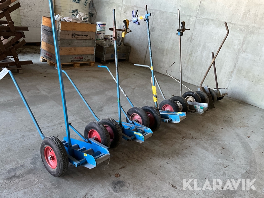 Vagn för fönster och dörrar 6 st