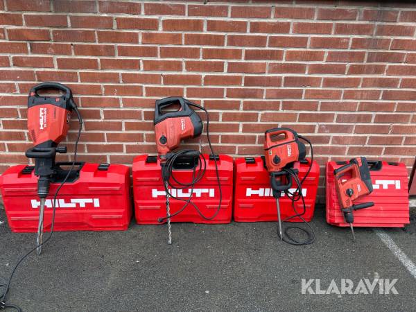 Mejselhammare / Kombihammare Hilti 4 st