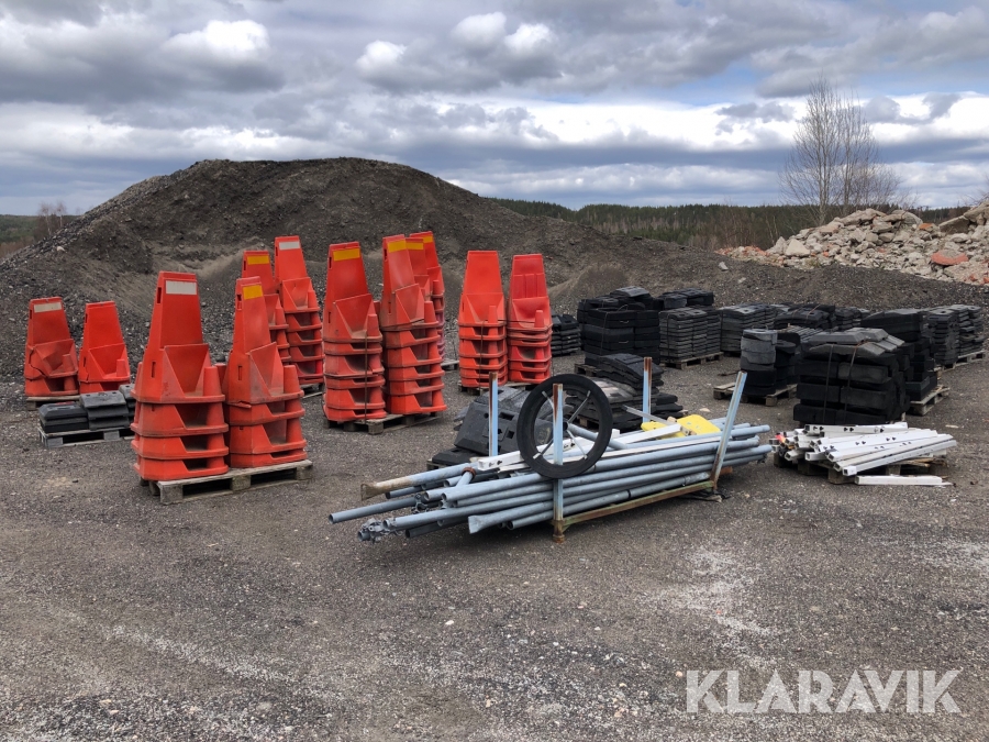 Vägkoner och fötter ( stort parti )