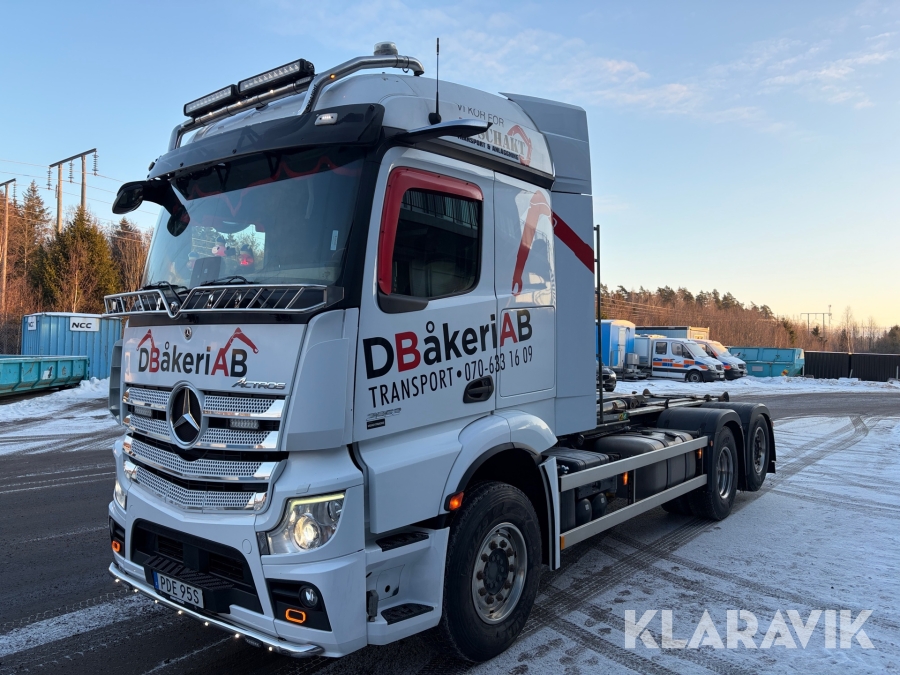 Lastväxlare Mercedes-Benz Actros 6x2