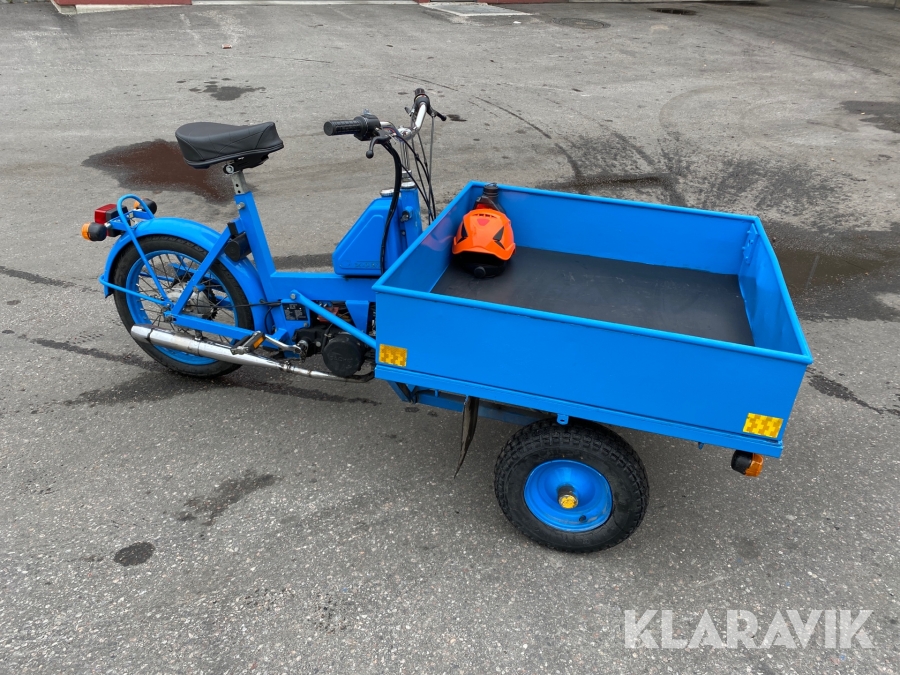 Flakmoped Crescent Sachs motor