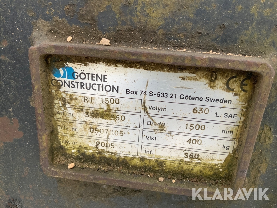 Hjulgrävmaskin Case Poclain 788 med tiltrotator