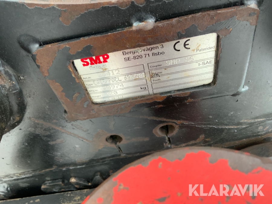 Hjulgrävmaskin Case Poclain 788 med tiltrotator