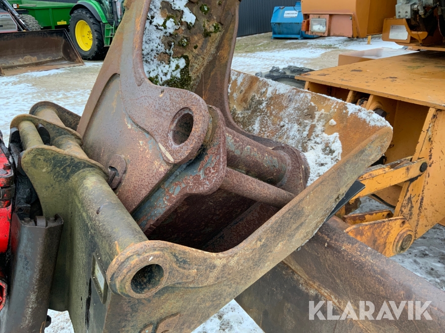 Hjulgrävmaskin Case Poclain 788 med tiltrotator