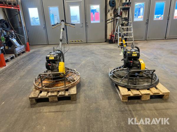 Glättare Atlas Copco Bg375 2st