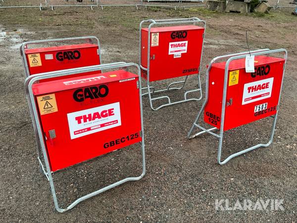 Elcentraler 4st Garo GBEC125, ZFSF63