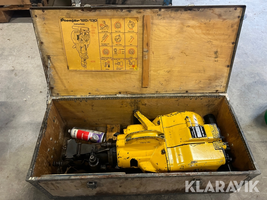 Bergborr Berema 120 Bensindriven