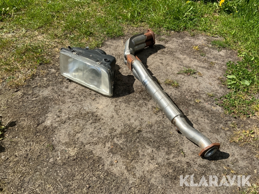 Avgasrör och lykta Volvo 740/850