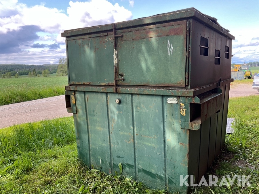 Frontlastarcontainer 7m3 Bista Mekan