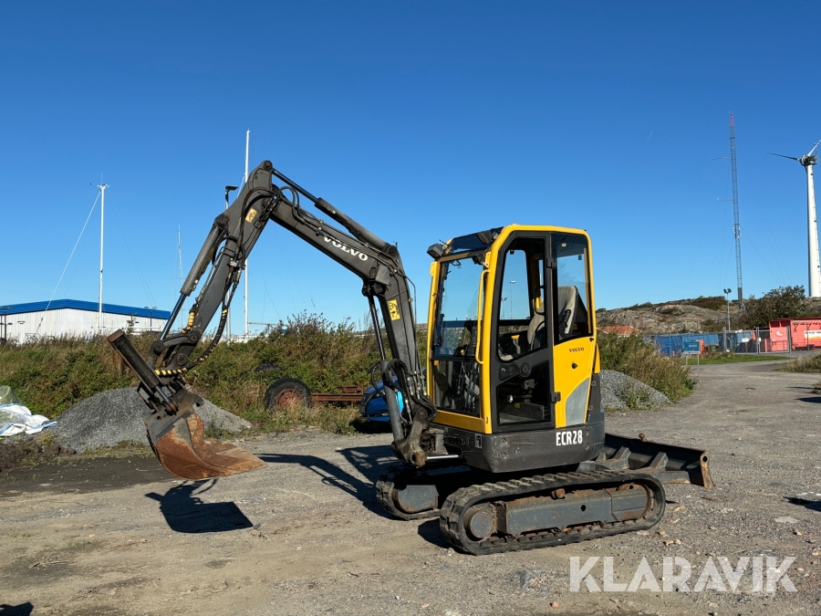 Grävmaskin Volvo ECR28