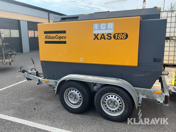 Kompressor Atlas Copco XAS 186