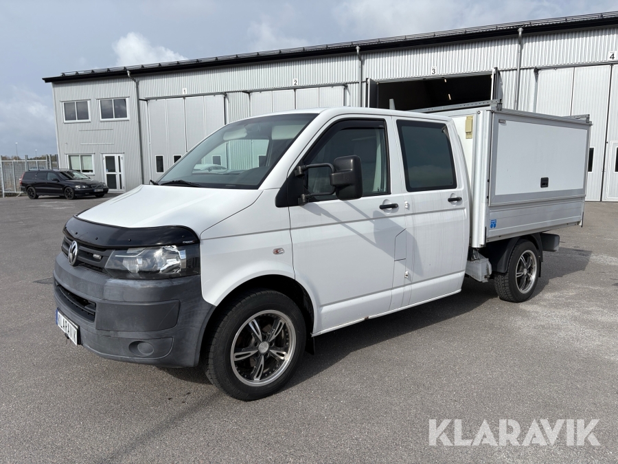 Skåpbil Volkswagen Transporter dubbelhytt