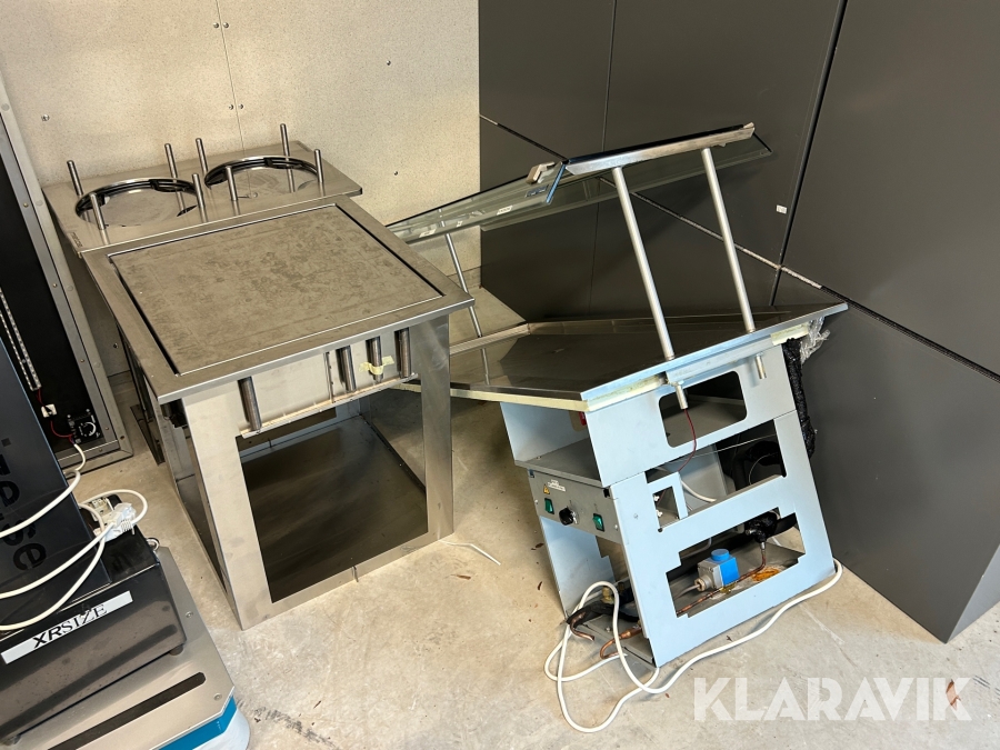 Kyldiskar 2 st Metos med tallriksautomat