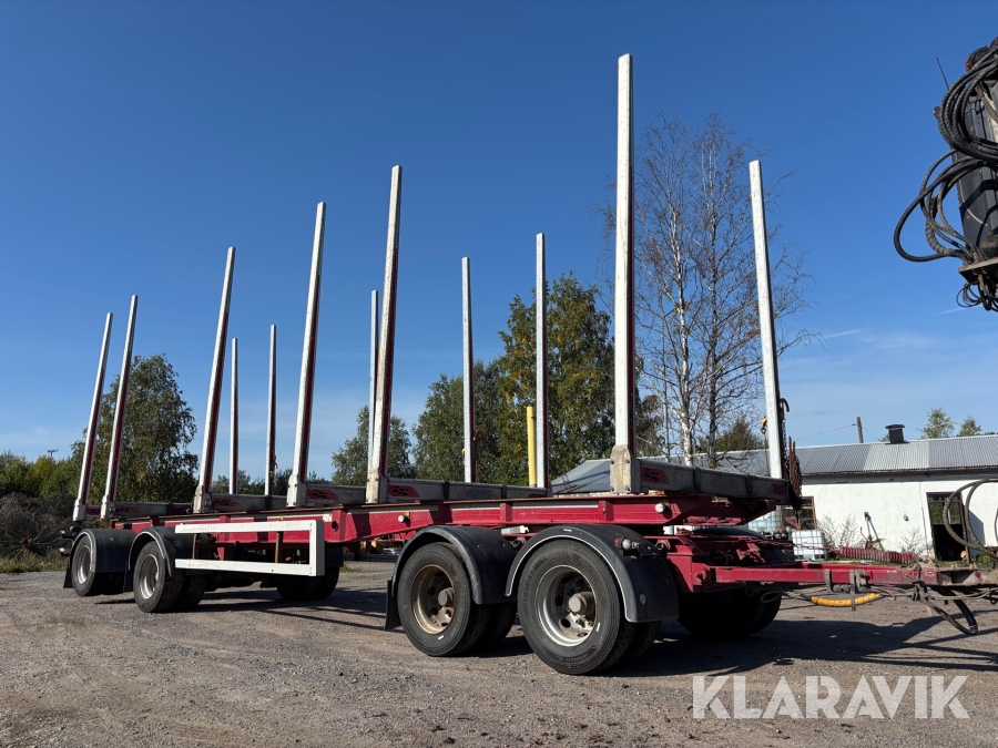 Timmersläp MST 4-axlat