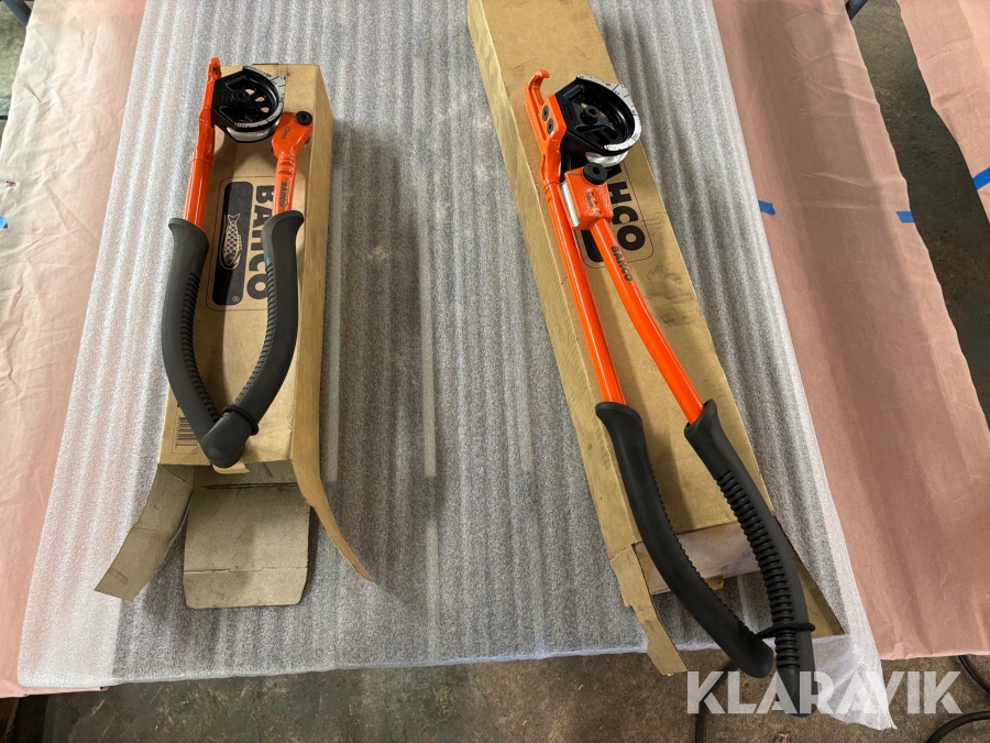 Rörbockare Bahco 500-15 & 500-12 2st