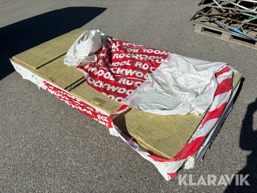 Blandad isolering Paroc + Rockwool