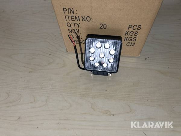 Ledbelysning Epistar 27W 20 stycken