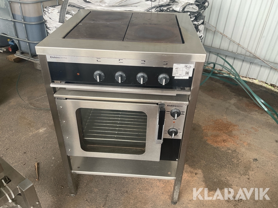 Spis med ugn Elektrotermo ETH 6060fk