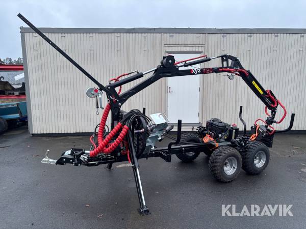 Skogsvagn Xyz 420 med ramstyrning