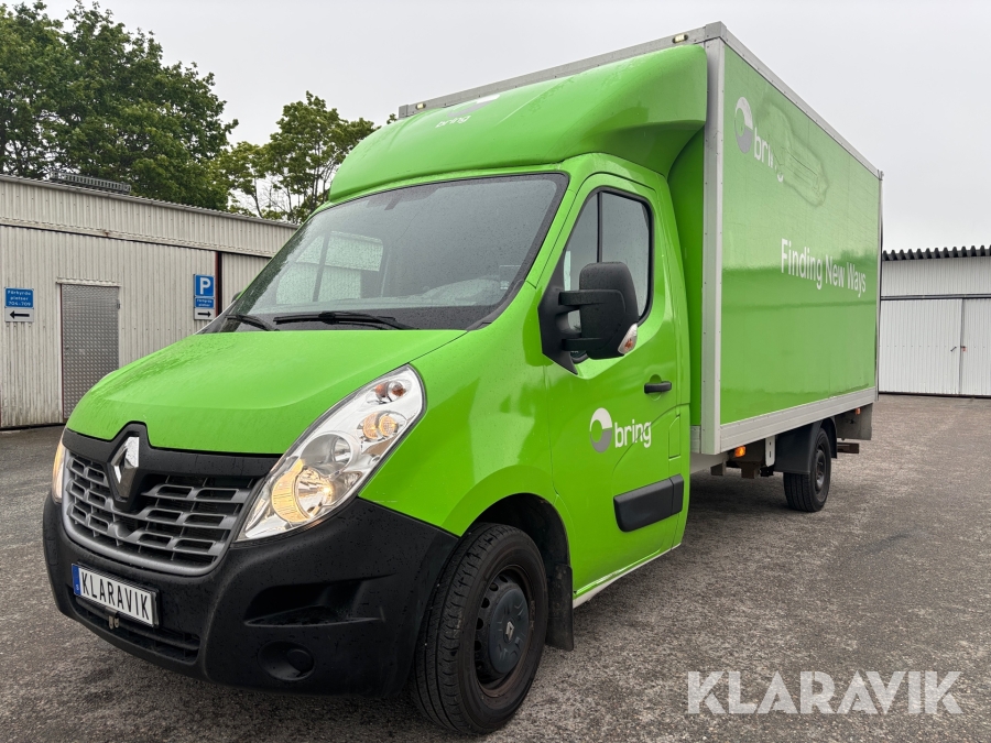 Skåpbil Renault Master Chassi Cab med bakgavellyft