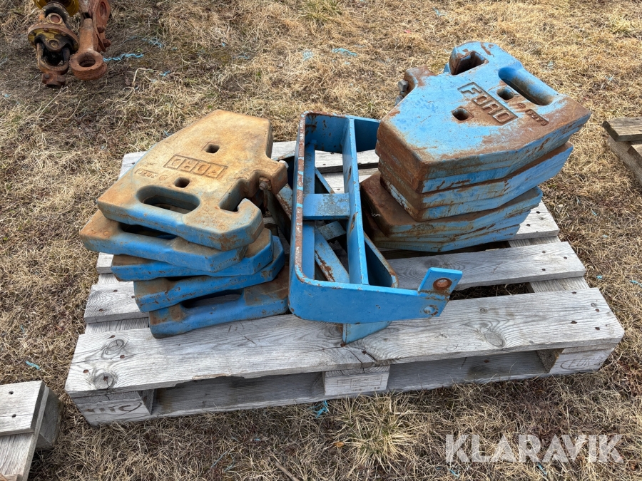 Frontvikter Ford 12st