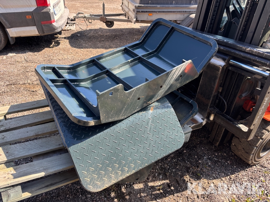 Skärmar 4 st till Hyundai HV 140