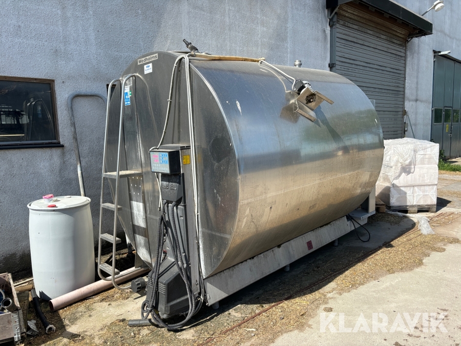 Mjölktank Wedholms DF953 7.000 L