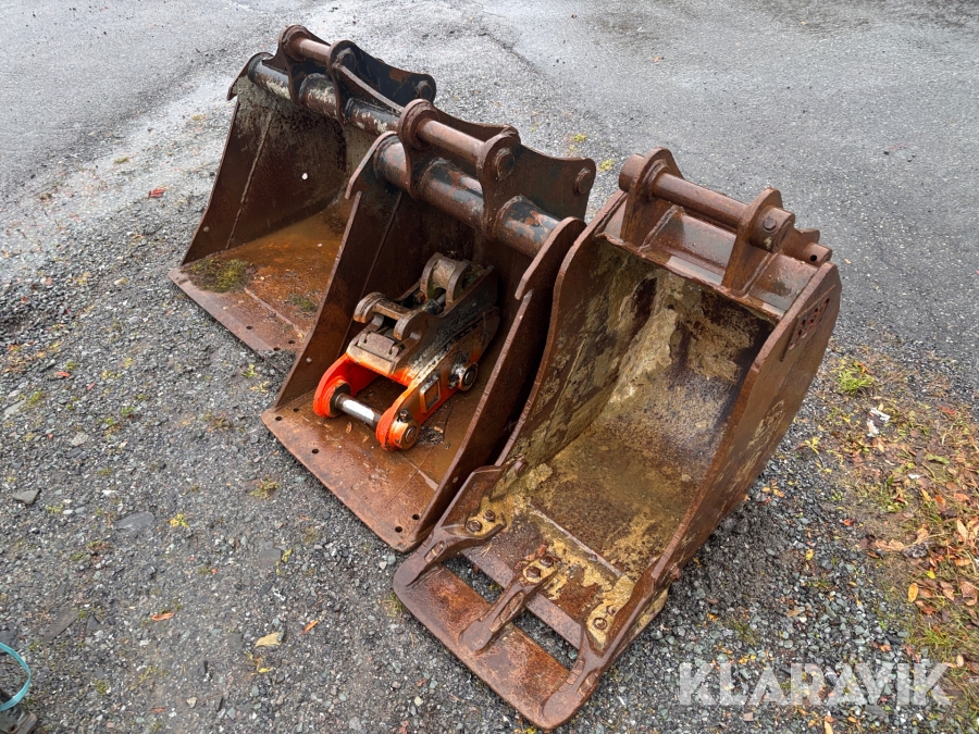 Skopor 3st med snabbfäste Keen/GB