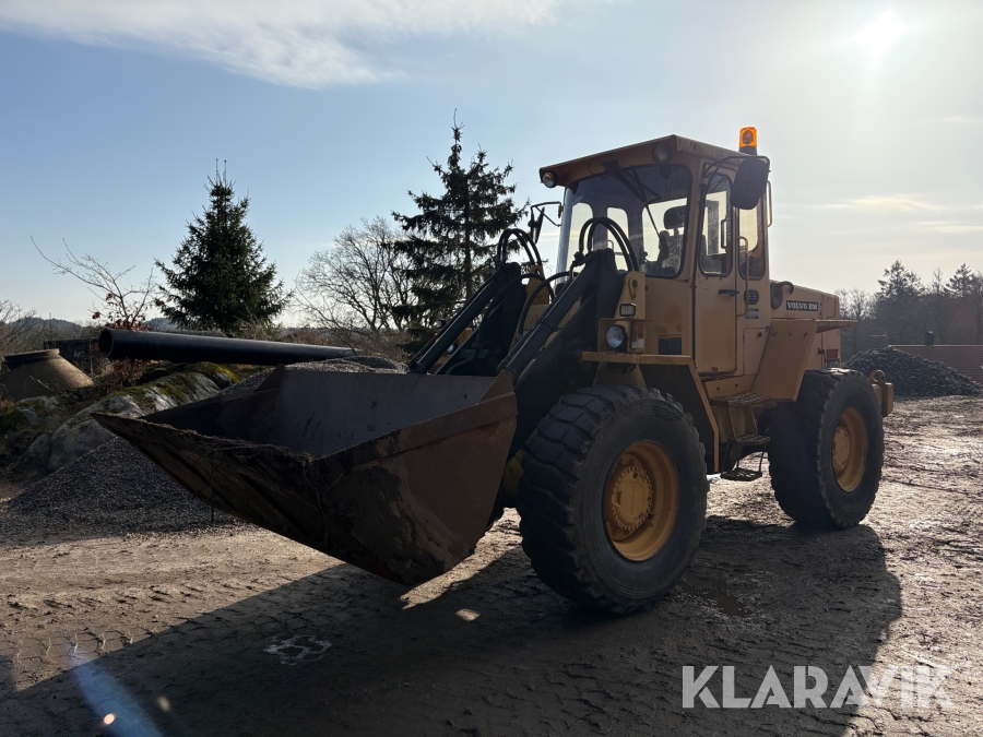 Hjullastare Volvo BM L50 med skopa