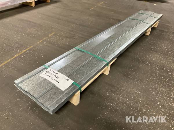 Gavelplåt 12st Schäfer 2500x400mm