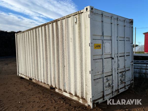 Bränslecontainer 20 fot med oljetank