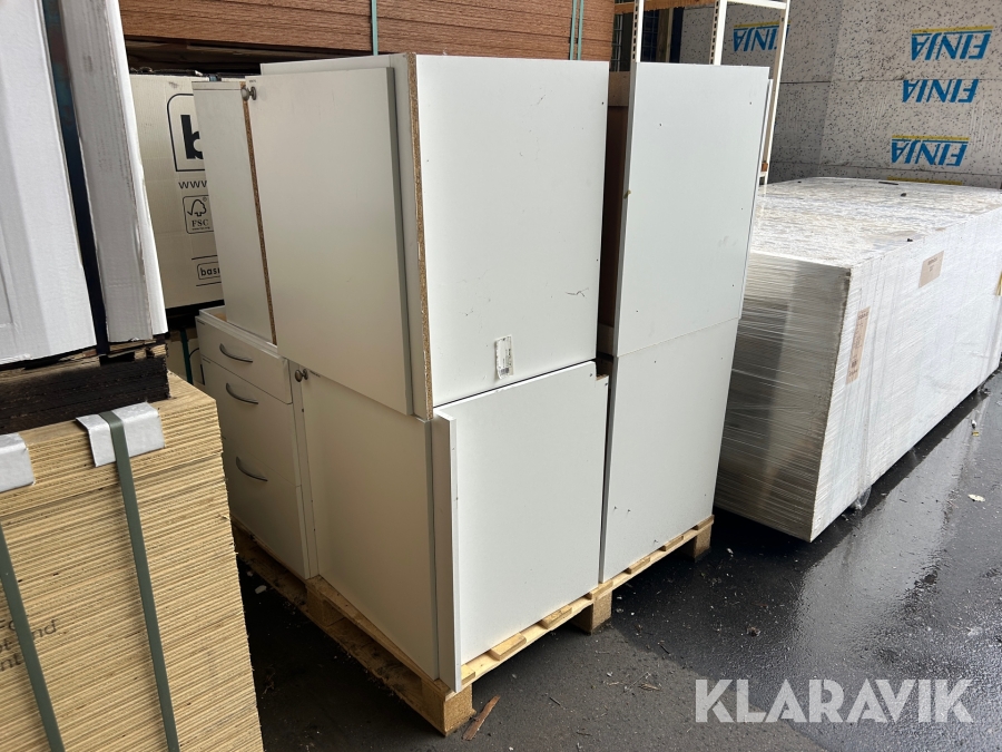 Bänkskåp 6 st Ballingslöv