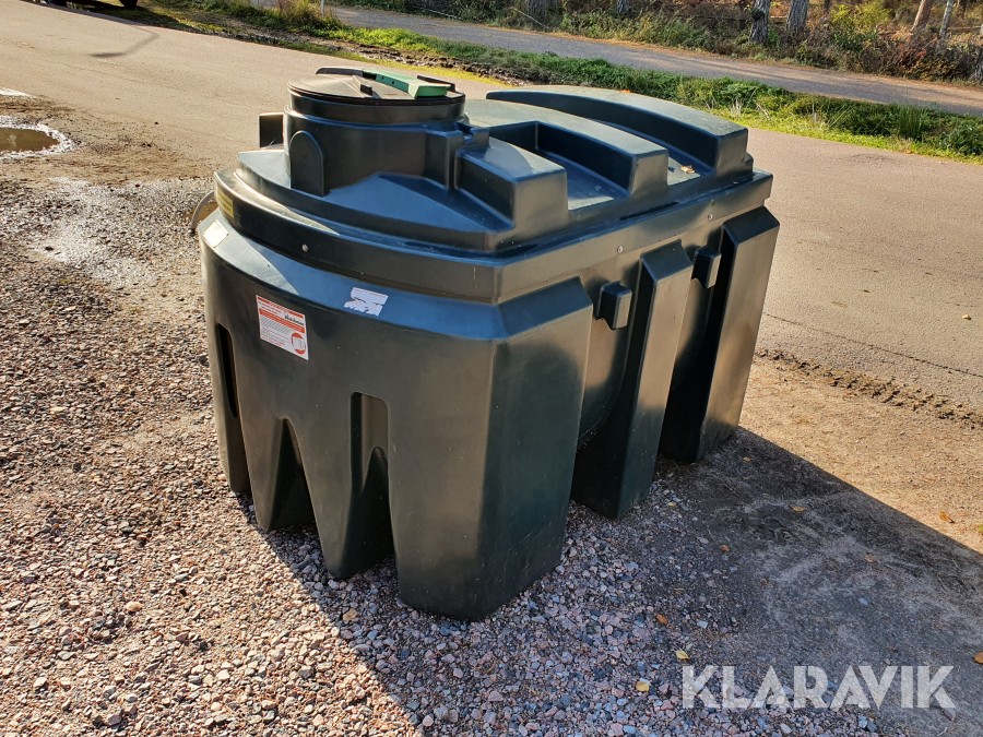Dieseltank med överfyllnadsskydd ÄlvestadTanken / Kingspan 1300 L