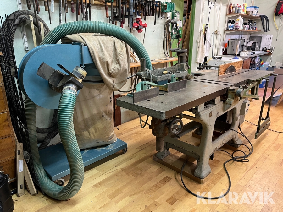 Kombimaskin Stenbergs Maskin med tillbehör