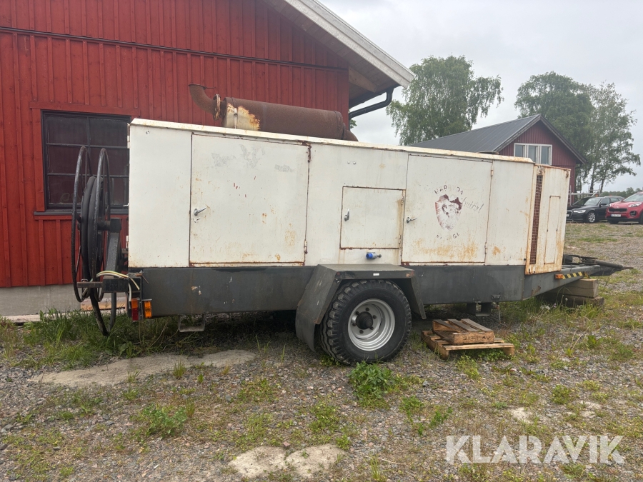 Reservkraftverk ASEA DGMB 14SV Scania V8 diesel