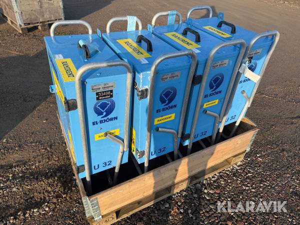 Undercentraler El-Björn UC32/631-3EN 4st