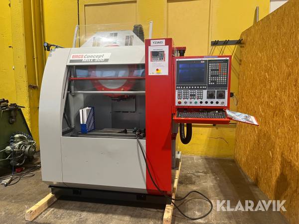 Fräs EMCO Concept MILL 300 Styrsystem Heidehain TNC640