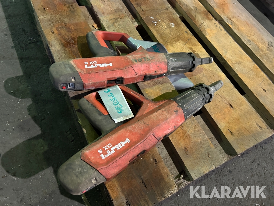 Spikpistoler Hilti DX 6 2 st