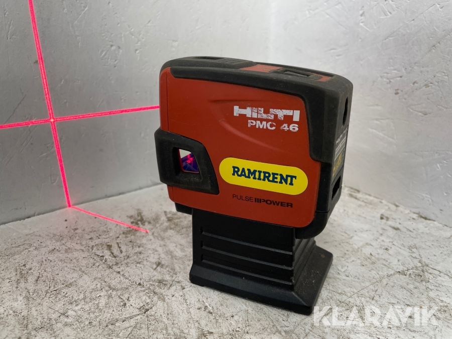 Punkt & linjelaser rött ljus Hilti PMC 46