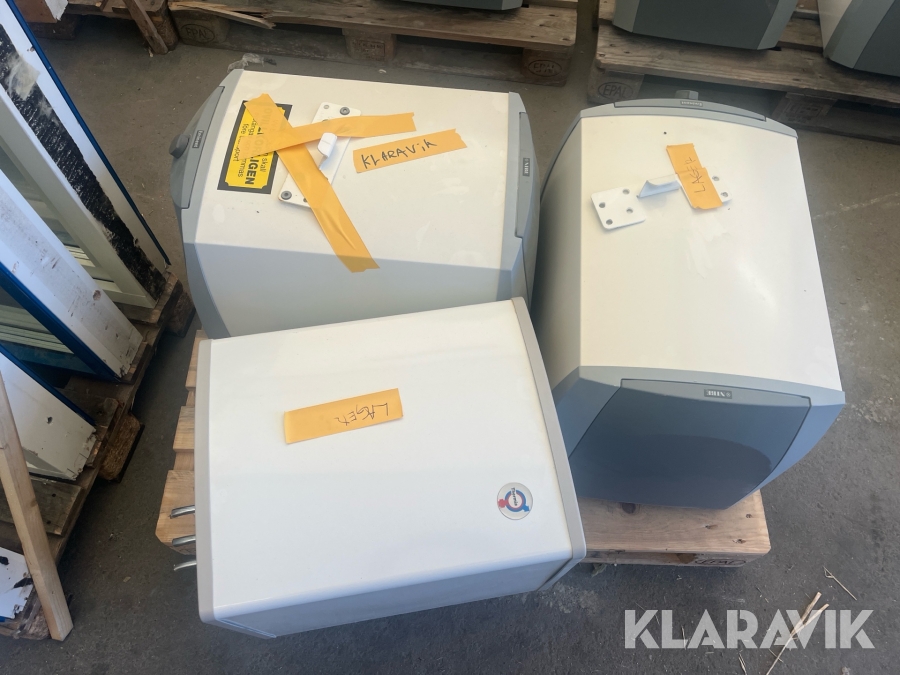 Varmvattenberedare Nibe/Thermia EVH16-55R/EVH16-55Cu/SVR30 3 st