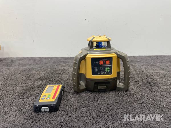 Planlaser, lasermottagare Topcon RL-H5A, LS-100D