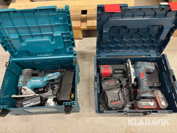 Sticksåg 2 st Makita / Bosch