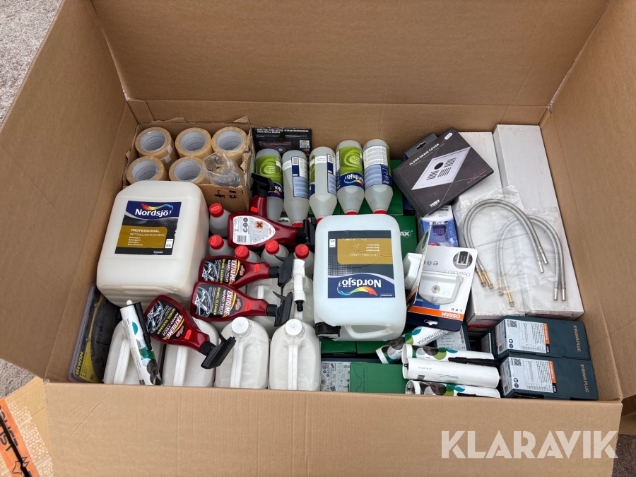 Parti bygg/måleriartiklar