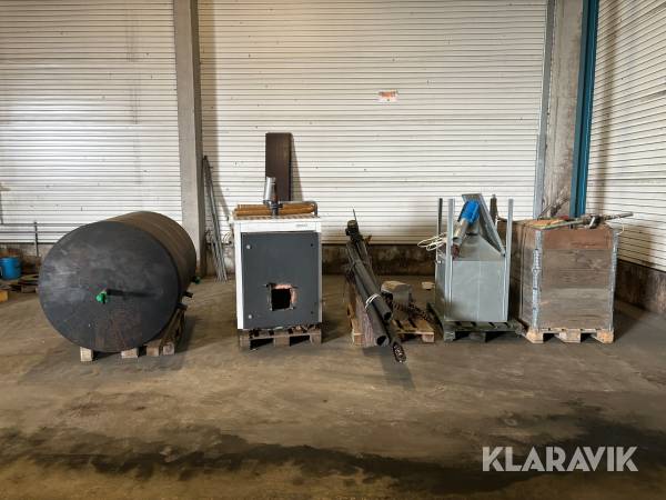 Komplett Pelletspanna Brötje Heizung L120C 100-120kW