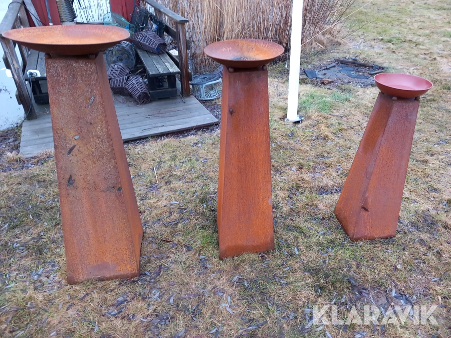 Nya Blompiedestaler 3st